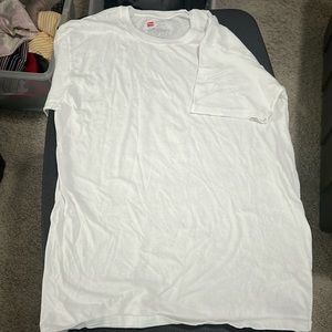 Hanes ComfortSoft Small White Tshirt